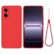 Защитный чехол Deexe Silicone Case для OnePlus Nord CE 5 / Ace 5 Racing - Red (387612R). Фото 1 из 8
