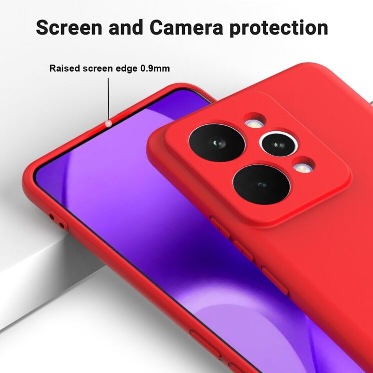 Защитный чехол Deexe Silicone Case для Realme 15 - Black: фото 5 из 9