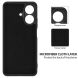 Защитный чехол Deexe Silicone Case для Realme Note 60 - Black (374100B). Фото 6 из 8