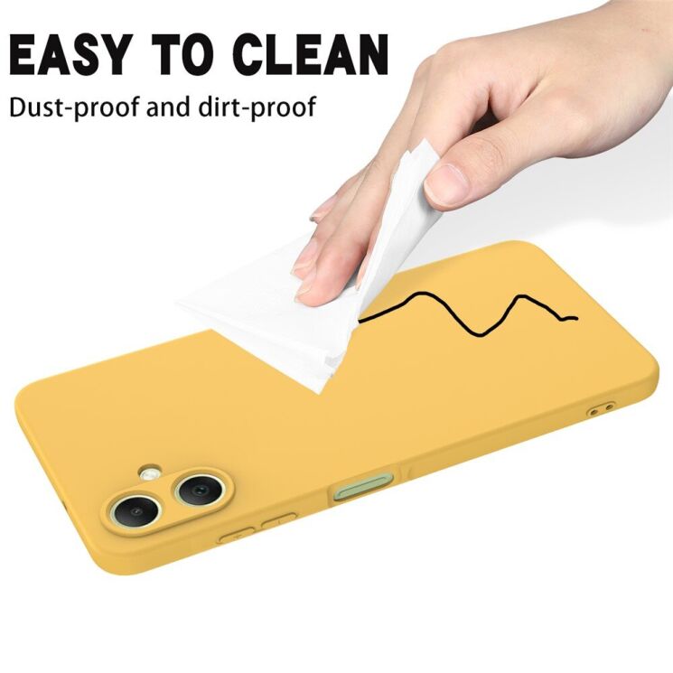 Захисний чохол Deexe Silicone Case для Samsung Galaxy A07 (A075) - Black: фото 9 з 9