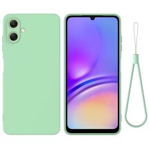 Защитный чехол Deexe Silicone Case для Samsung Galaxy A07 (A075) - Green: фото 1 из 9