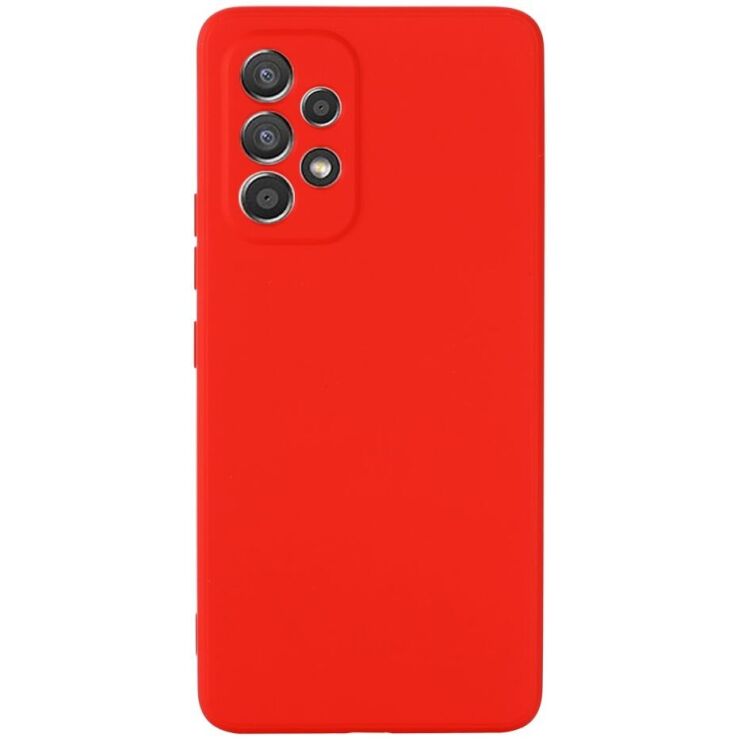 Защитный чехол Deexe Silicone Case для Samsung Galaxy A33 (A336) - Red: фото 2 из 7