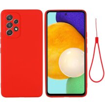 Защитный чехол Deexe Silicone Case для Samsung Galaxy A33 (A336) - Red: фото 1 из 7