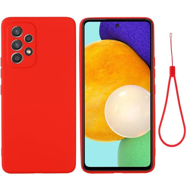 Защитный чехол Deexe Silicone Case для Samsung Galaxy A33 (A336) - Red: фото 1 из 7
