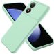 Защитный чехол Deexe Silicone Case для ZTE Blade A34 - Green (366144G). Фото 1 из 8