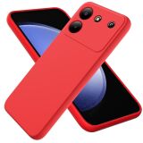 Силиконовый (TPU) чехол Deexe Silicone Case для ZTE Blade A54 - Red: фото 1 из 8
