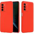 Защитный чехол Deexe Silicone Case для ZTE Blade V40 Vita - Red (310614R)