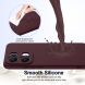 Защитный чехол Deexe Silicone Case with MagSafe для OPPO Reno 13 Pro 5G - Black (376731B). Фото 7 из 10