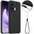 Защитный чехол Deexe Silicone Case with MagSafe для OPPO Reno 13 Pro 5G - Black: фото 1 из 10