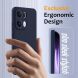 Защитный чехол Deexe Silicone Case with MagSafe для OPPO Reno 13 Pro 5G - Black (376731B). Фото 6 из 10