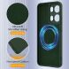 Защитный чехол Deexe Silicone Case with MagSafe для OPPO Reno 13 Pro 5G - Black (376731B). Фото 9 из 10