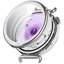Захисний чохол Deexe Silicone Frame для Huawei Watch GT 6 (41mm) - Silver: фото 1 з 4