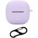 Защитный чехол Deexe Silicone Sleeve для Xiaomi Redmi Buds 6 Lite - Purple (370500V). Фото 1 из 10