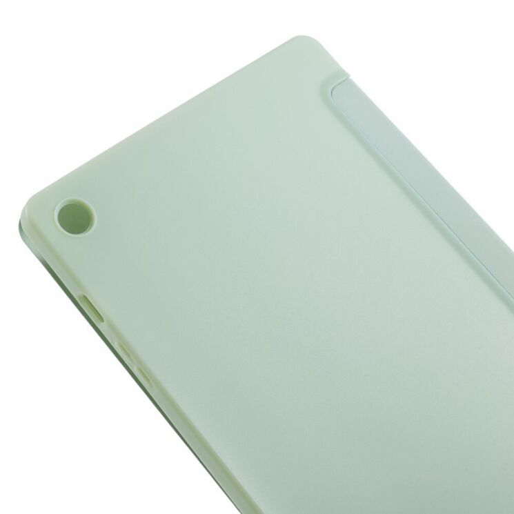Защитный чехол Deexe Smart Case для Samsung Galaxy Tab A9 (X110/115) - Light Green: фото 10 из 10