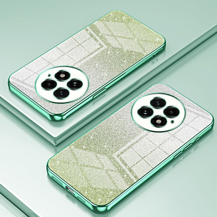 Защитный чехол Deexe Sparkles Cover для OnePlus 13 - Green: фото 2 из 10