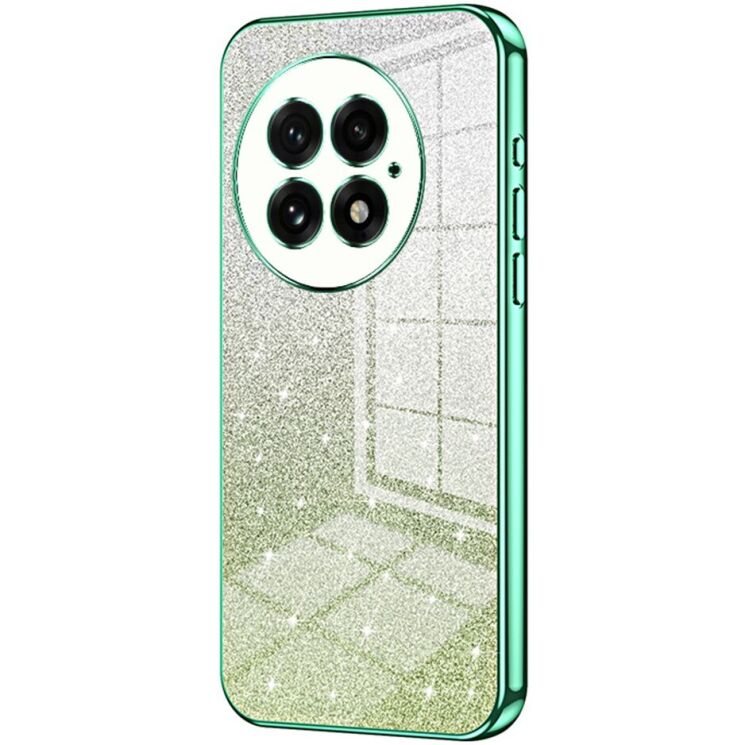 Защитный чехол Deexe Sparkles Cover для OnePlus 13 - Green: фото 1 из 10