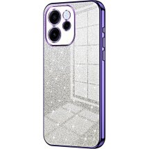 Захисний чохол Deexe Sparkles Cover для OPPO Reno 15 F/FS - Purple: фото 1 з 7