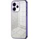 Захисний чохол Deexe Sparkles Cover для OPPO Reno 15 F/FS - Purple (405836V). Фото 1 з 7