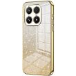 Захисний чохол Deexe Sparkles Cover для Xiaomi 17 - Gold (390646F)