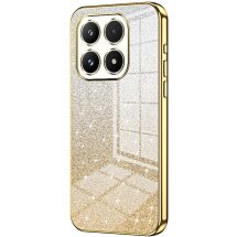 Захисний чохол Deexe Sparkles Cover для Xiaomi 17 - Gold: фото 1 з 7