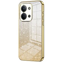 Захисний чохол Deexe Sparkles Cover для Xiaomi Redmi 15C / Poco C85 - Gold: фото 1 з 7