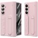 Захисний чохол Deexe Standing Grip для Samsung Galaxy Fold 7 - Pink (383804P). Фото 1 з 7
