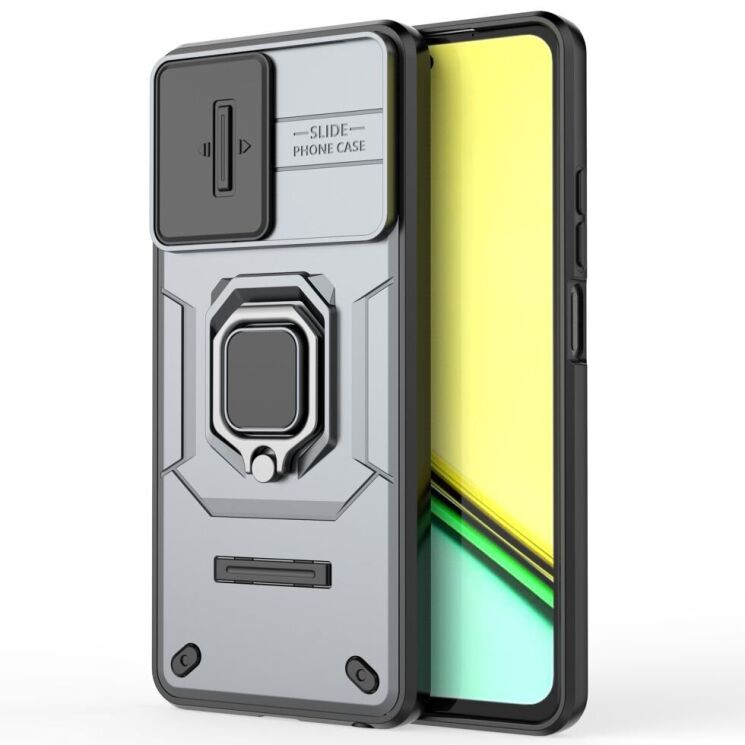 Защитный чехол Deexe Stellar Shield для Realme C67 - Grey: фото 2 из 6