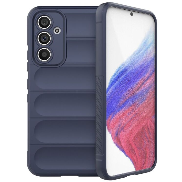 Захисний чохол Deexe Terra Case для Samsung Galaxy A54 (A546) - Dark Blue: фото 1 з 4
