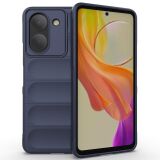 Силіконовий (TPU) чохол Deexe Terra Case для VIVO Y36 - Dark Blue: фото 1 з 8