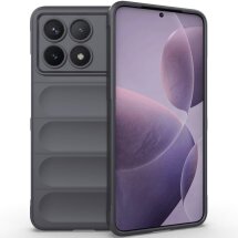 Защитный чехол Deexe Terra Case для Xiaomi Poco F6 Pro - Dark Grey: фото 1 из 5