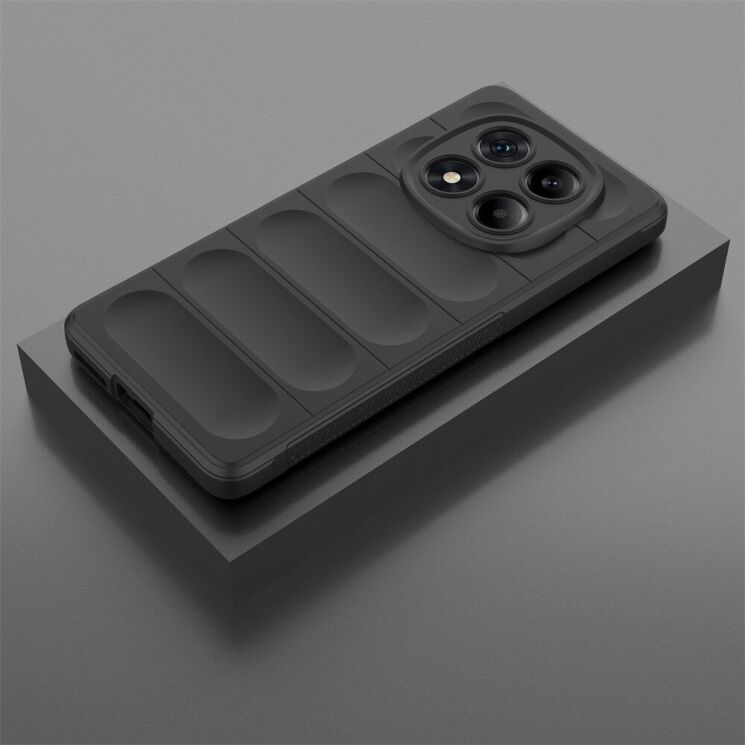 Защитный чехол Deexe Terra Case для Xiaomi Redmi Note 14 Pro - Black: фото 3 из 6