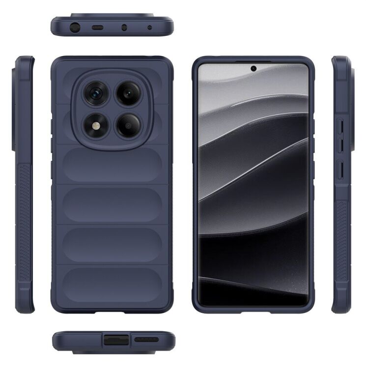 Защитный чехол Deexe Terra Case для Xiaomi Redmi Note 14 Pro - Black: фото 6 из 6