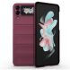 Защитный чехол Deexe Terra Case (FF) для Samsung Galaxy Flip 4 - Wine Red (302267WR). Фото 6 из 13