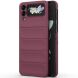 Защитный чехол Deexe Terra Case (FF) для Samsung Galaxy Flip 4 - Wine Red (302267WR). Фото 1 из 13