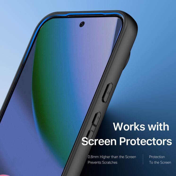 Защитный чехол DUX DUCIS Aimo Series для Google Pixel 11 Pro XL - Black: фото 8 из 11