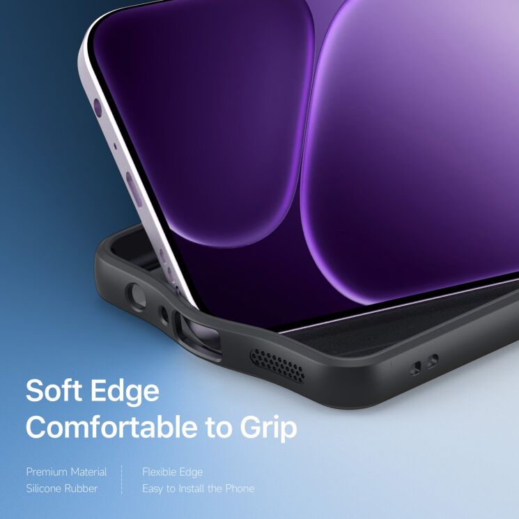 Захисний чохол DUX DUCIS Aimo Series для OPPO A6x - Black: фото 9 з 11