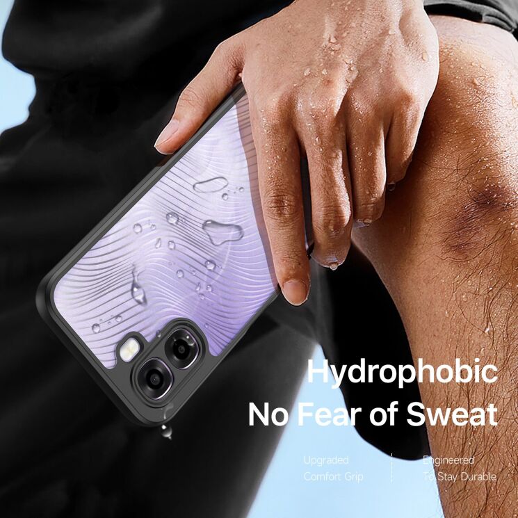 Захисний чохол DUX DUCIS Aimo Series для OPPO A6x - Black: фото 6 з 11