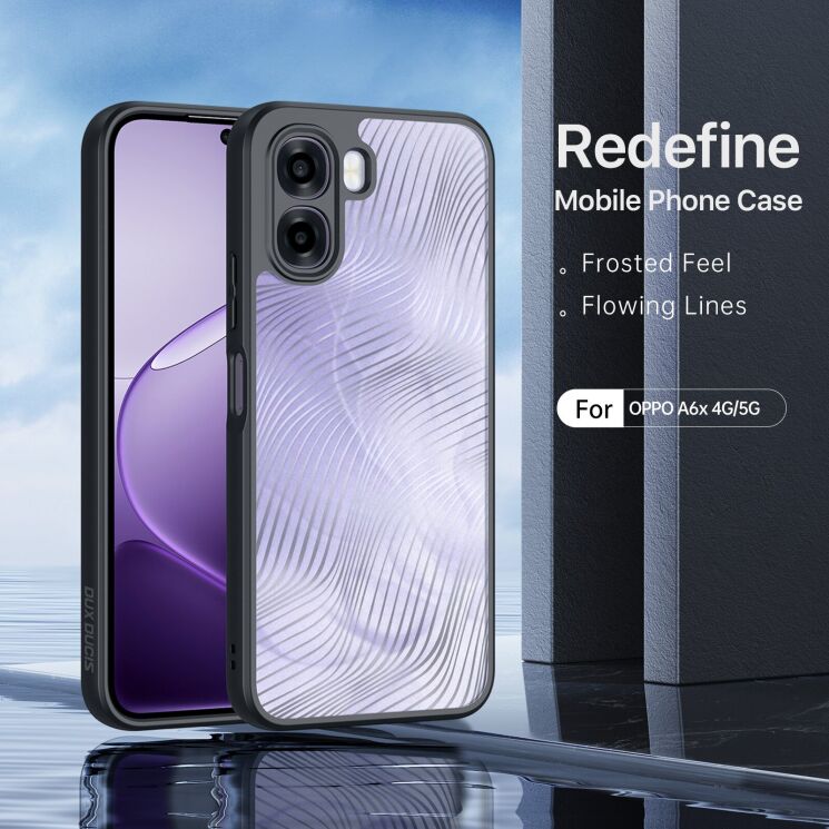 Захисний чохол DUX DUCIS Aimo Series для OPPO A6x - Black: фото 4 з 11