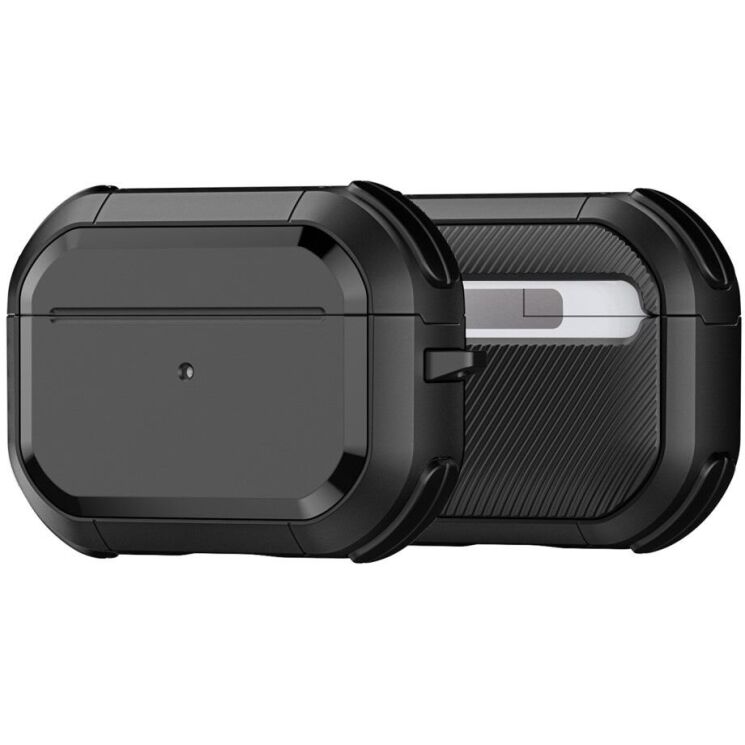 Захисний чохол DUX DUCIS PECA Series для Apple AirPods Pro 2 - Black: фото 2 з 18