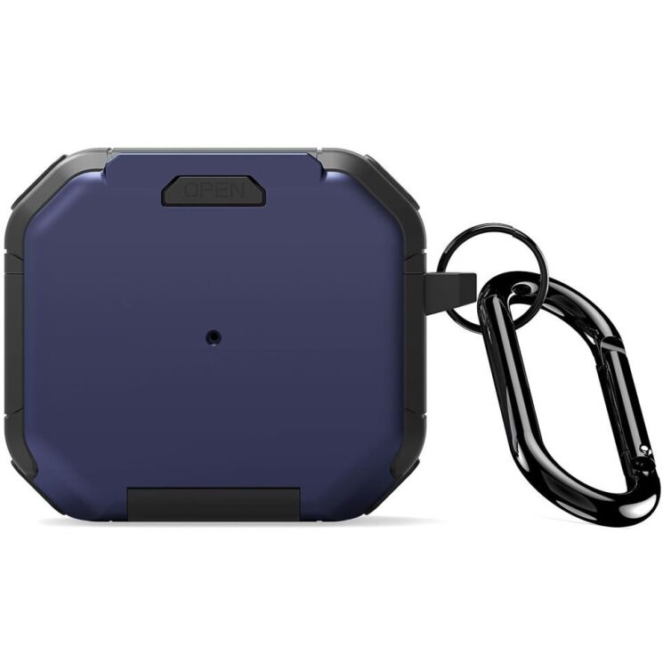 Защитный чехол DUX DUCIS PECF Series для Apple AirPods 3 - Navy Blue: фото 1 из 10