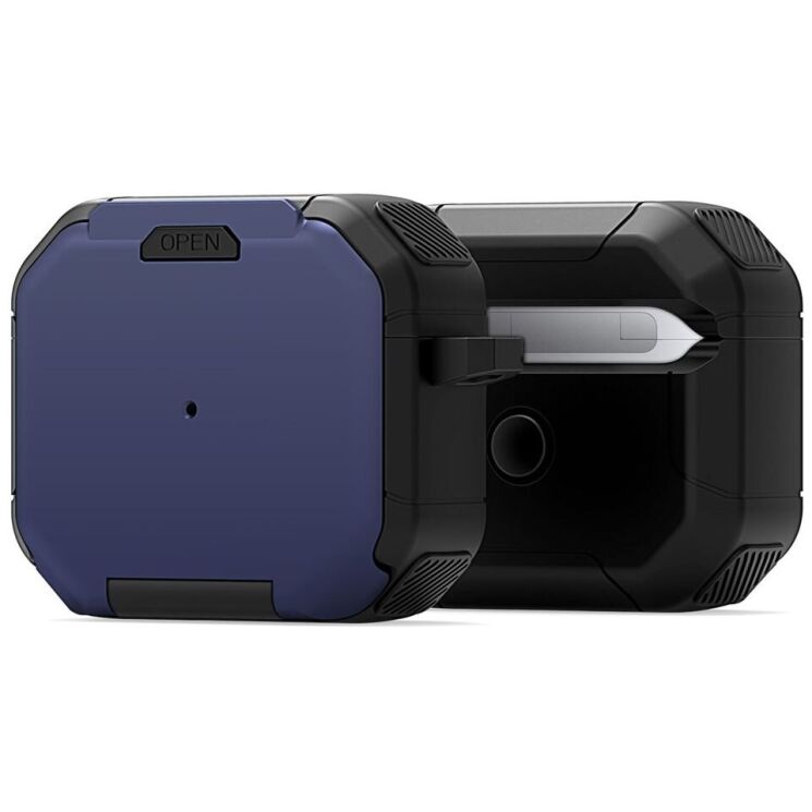 Защитный чехол DUX DUCIS PECF Series для Apple AirPods 3 - Navy Blue: фото 2 из 10