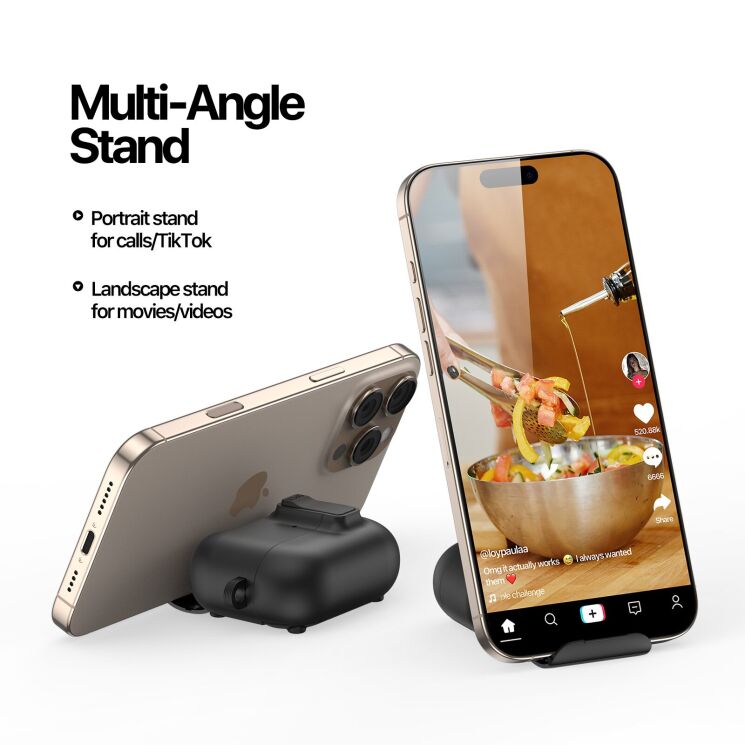 Захисний чохол DUX DUCIS PECQ Series для Apple AirPods Pro 2 - White: фото 9 з 16
