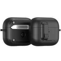 Защитный чехол DUX DUCIS PECQ Series для Apple AirPods Pro 2 - Black: фото 1 из 16