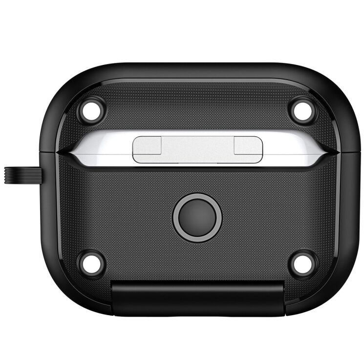 Защитный чехол DUX DUCIS PECQ Series для Apple AirPods Pro 2 - Black: фото 4 из 16