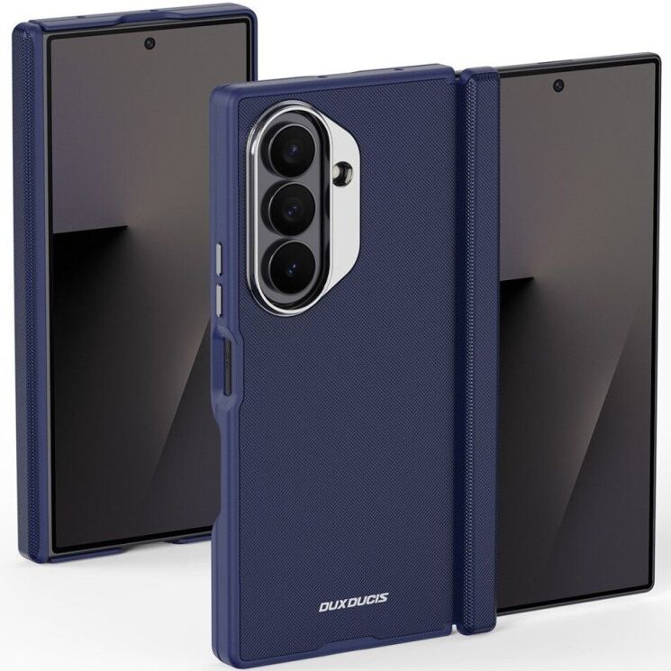 Защитный чехол Dux Ducis Vyne Series для Samsung Galaxy Fold 8 Ultra - Blue (424021L) Защитный чехол Dux Ducis Vyne Series для Samsung Galaxy Fold 8 Ultra - Blue: фото 1 из 11