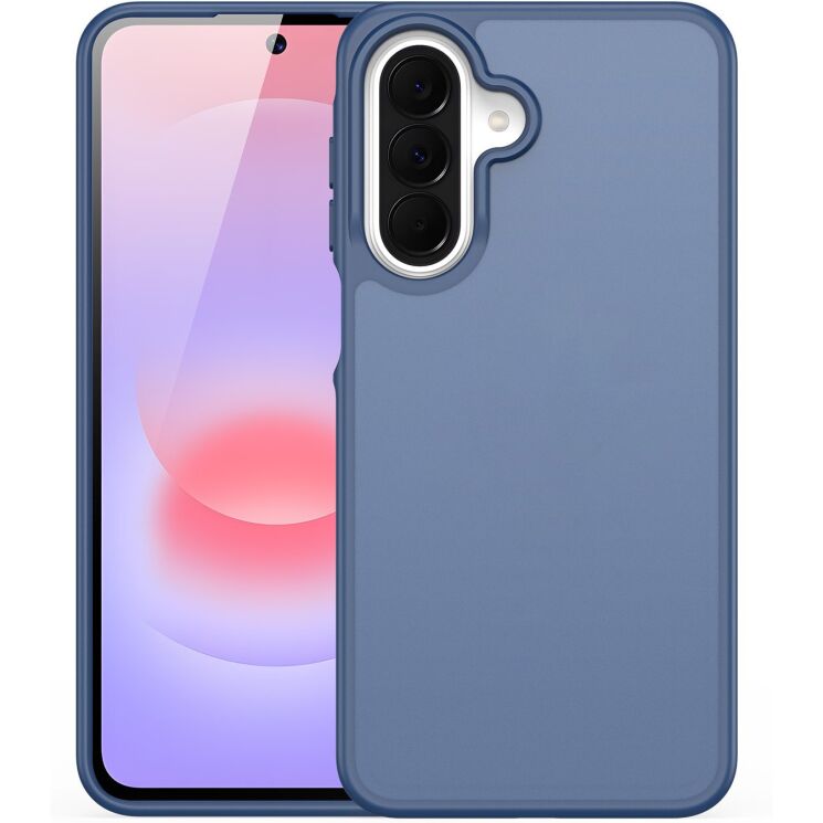 Защитный чехол Dux Ducis Yind Series для Samsung Galaxy A27 (A276) / A37 (A376) / A36 (A366) / A56 (A566) - Dark Blue (408672DB) Защитный чехол Dux Ducis Yind Series для Samsung Galaxy A27 (A276) / A37 (A376) / A36 (A366) / A56 (A566) - Dark Blue: фото 1 из 9