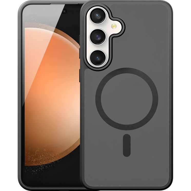 Защитный чехол DUX DUCIS Yind Series MagSafe для Samsung Galaxy S26 FE / S25 FE (S731) - Black (412753B) Защитный чехол DUX DUCIS Yind Series MagSafe для Samsung Galaxy S26 FE / S25 FE (S731) - Black: фото 1 из 9