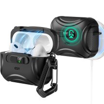 Защитный чехол ESR Cyber Flicklock Magnetic для AirPods Pro 3 (4894240289204) - Black: фото 1 из 10