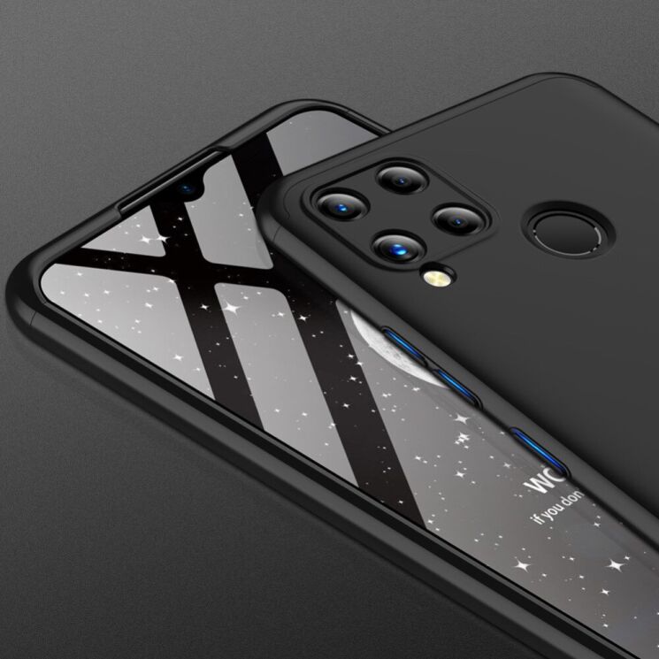 Защитный чехол GKK Double Dip Case для Realme C15 - Black: фото 3 из 12