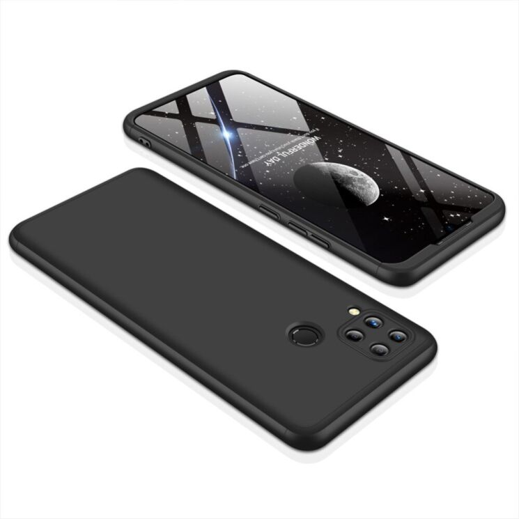 Защитный чехол GKK Double Dip Case для Realme C15 - Black: фото 2 из 12